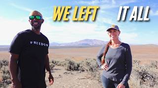 We Left Everything Behind To Start A New Life On Our Debt Free Off-Grid Land In The Desert | E.p. 66