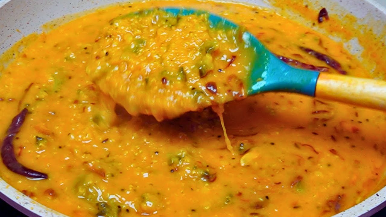 পরোটা কিংবা গরম ভাত এই মসুর ডালেই বাজিমাত | তিতা ছাড়া করল্লা মসুর ডাল রেসিপি | Mosur Dal Recipe