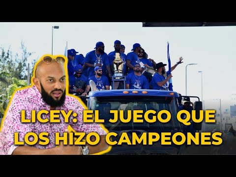 EMILIO BONIFACIO: EL JUEGO CONTRA LOS GIGANTES LOS HIZO CAMPEONES Y SECRETOS DE CARAVANA DEL LICEY