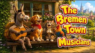 The Bremen Town Musicians | Beginner English Story | ESL Listening & Vocabulary Practice (A1–A2)