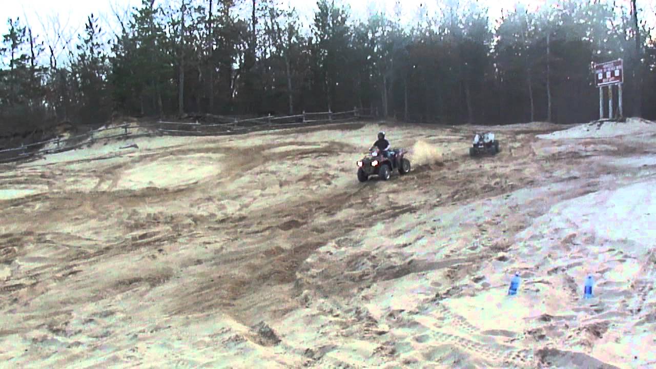 Polaris Sportsman 550 EPS Sand Hill Climb Bull Gap Mio Michigan YouTube