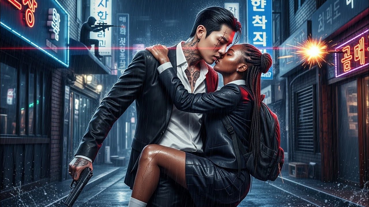 Афроамериканская студентка поцеловала босса корейской мафии, чтобы отвлечь убийцу, и стала его на...
