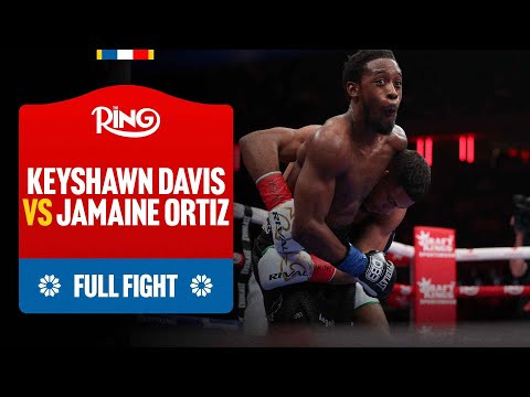 Keyshawn Davis vs Jamaine Ortiz fight footage