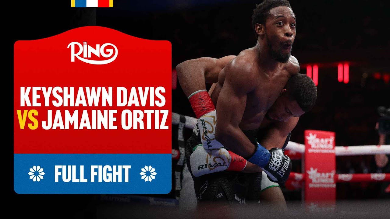 FULL FIGHT! Keyshawn Davis vs Jamaine Ortiz | The Ring VI