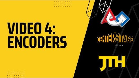 FTC Programming - Encoders - Video 4