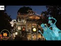 Haunted Mansion Holiday Sunset Lighting Ceremony