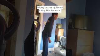 Mickey Caught Squidward Dating His Wife Minnie Mouse