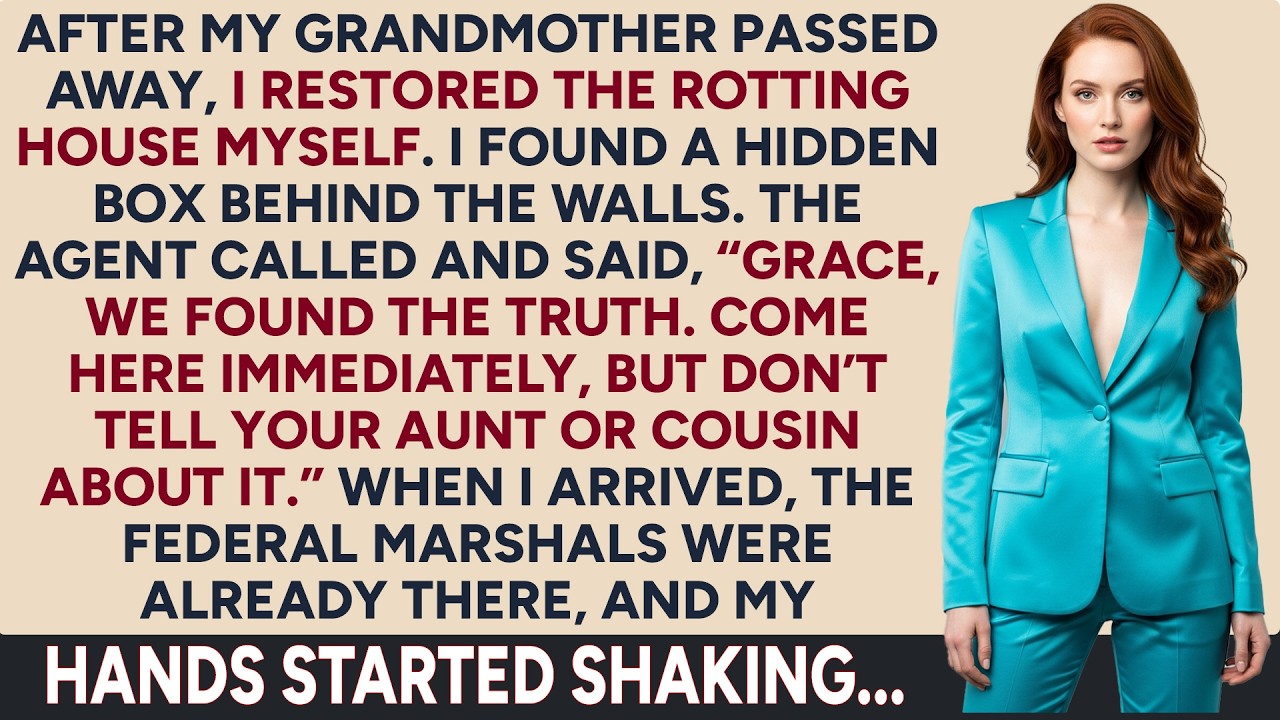 After my grandmother passed away, I renovated the rotting house they gave me and found the...