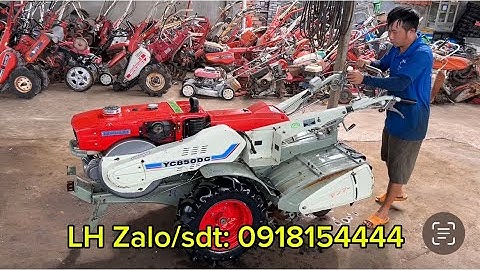 Bộ dàn xới Yanmar-YC850/ hs85 có đề sên giữa xới đa năng rất mới ae mua gọi 0918154444