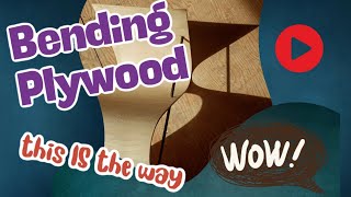 Woodworking Experiment: Bending Plywood for the First Time | DIY Project