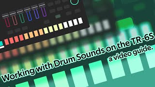 Drum design on the Roland TR-6S | TR-6S Tutorial and Walkthrough