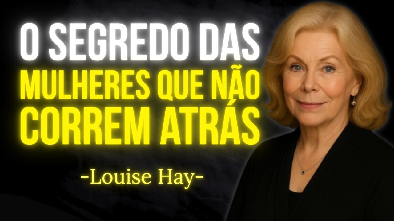 Por que os homens se apaixonam mais pelas mulheres que os deixam ir - Louise Hay