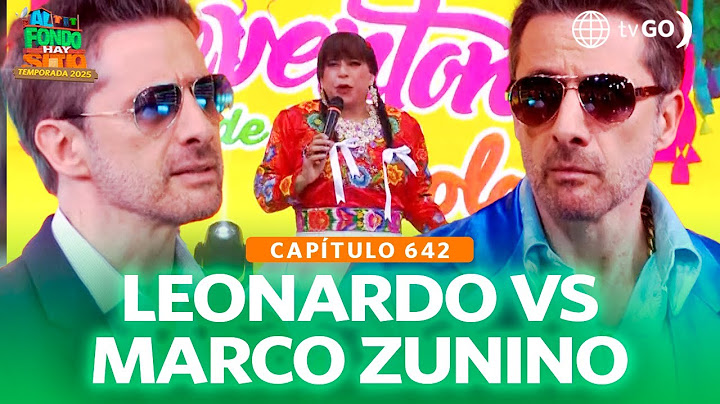 In the Background There Is Site 12: Leonardo acted as Marco Zunino's double on television (Chapte...
