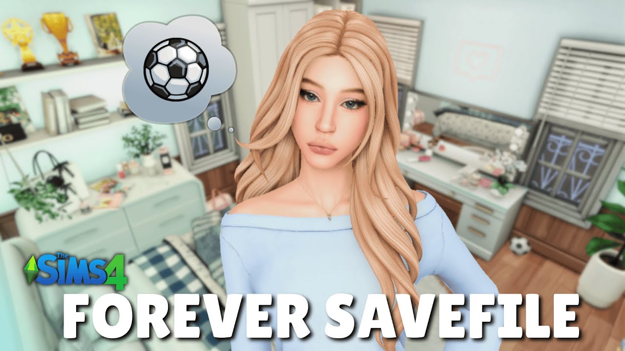 Giving Summer the room she deserves 🍒 Sims 4 Forever Save File