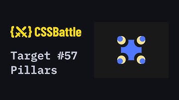 CSS Battle #57 - Pillars | 100% match solution