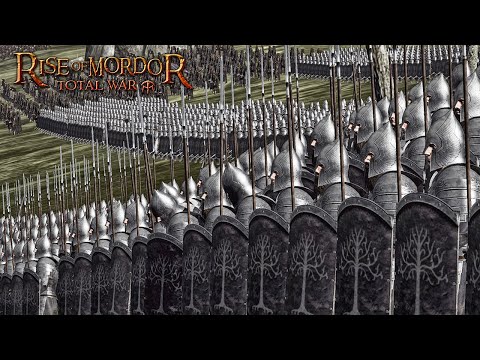 Видео: ИХ НЕВОЗМОЖНО ПОБЕДИТЬ! 2 vs 2 Сетевая Битва Игроков Властелин Колец МОД - Rise Of Mordor