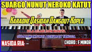 SUWARGO NUNUT NEROKO KATUT-Karaoke Qasidah versi Dangdut Koplo KORG pa 700