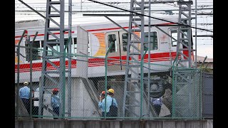 阪神電鉄車庫で車両脱線　運転士がけが　兵庫・尼崎