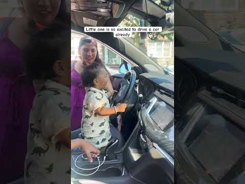 This little one is something else ❤️ #kiddoz #littleguy #cadillac #newyork #subscribe