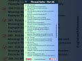 Phrasal Verbs