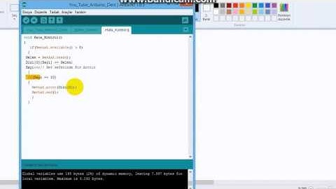Arduino Ders6 Diziler Programlamayı Ögreniyorum Erkut Dogan