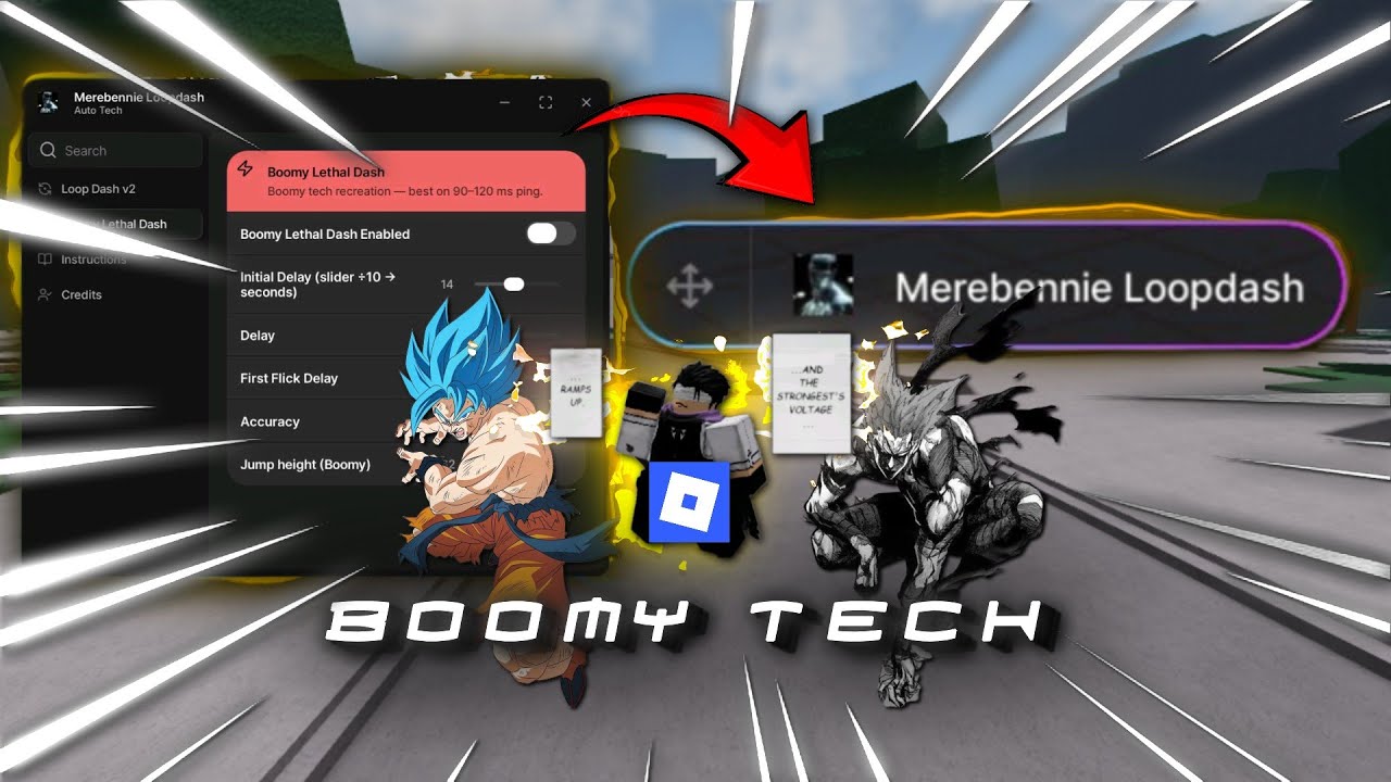 Tsb Auto Tech Script *OVERPOWERED* BOOMY LETHAL DASH Tech Script | Tsb | The Strongest ...