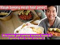 Hasil panen bawang merah aku masak sambal super enak tanpa minyak dan tanpa di goreng