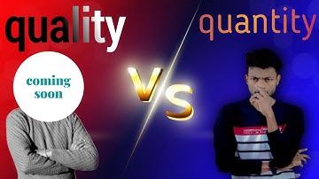 QUANTITY vs QUALITY YouTube Videos For Faster Growth