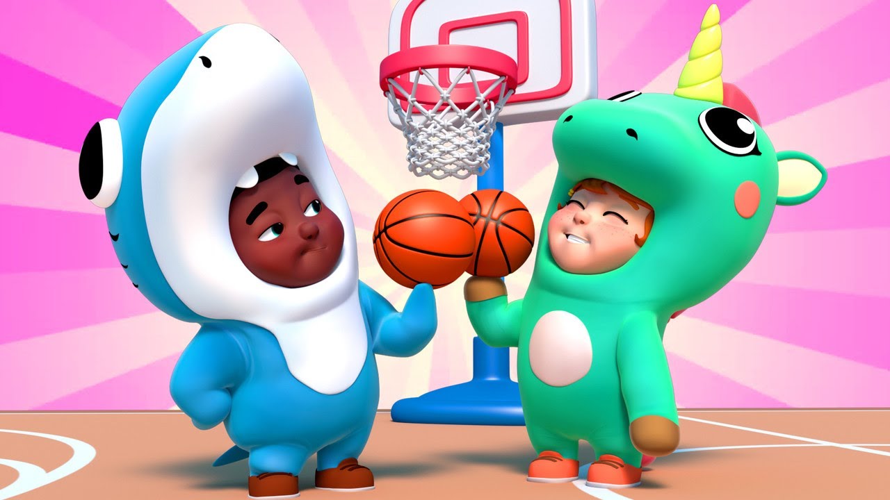 One Zeez Learning Basketball For Kids Nursery Rhymes Cartoons Children Music Karaoke Youtube
