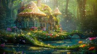 Fantasy Cottage  Enchanted Forest  Magical Music to Soothe Stress, Heal, Promote Restful Sleep