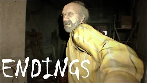 How many endings are in re7?