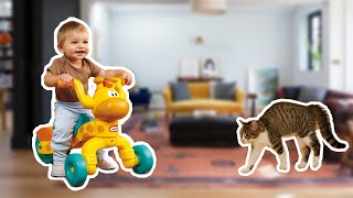 Baby Vs Cat Funny Cute Fight 2012 Video || Cats Love Babies by Cute animal things 138 views 2 years ago 4 minutes, 30 seconds