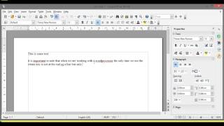 open office writer