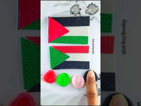 رسمت أعلام الدول العربية كلها منى بتلون الاعلام صوتولنا اول كومنت