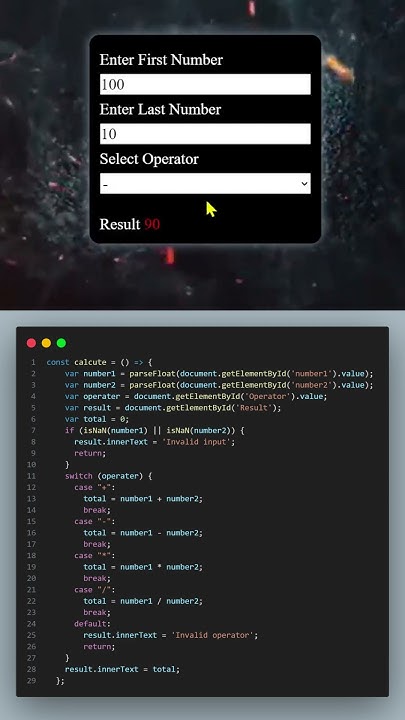 JavaScript event OnChange in select Option #javascript #coding # ...
