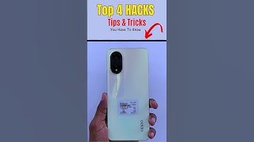 Top 4 Secret Tricks of Oppo A38🔥📱
