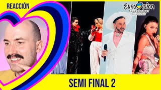 REACCIÓN en DIRECTO Segunda Semifinal Eurovision 2023