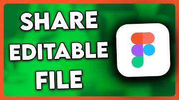 How to Share Editable Figma File (2025)