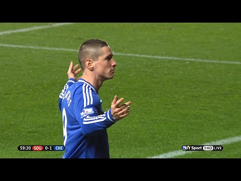 Fernando Torres Vs Southampton (Away) (01/01/2014) HD 1080i By YazanM8x