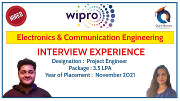 Wipro Interview Experience - November   2021 | ECE Student | Designation Project Engineer