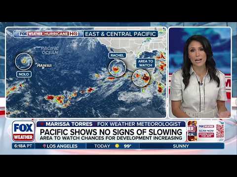 Rachel Briefly Becomes Major Hurricane As Pacific Shows No Sign Of Slowing Down