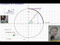 GEOGEBRA COTANGENTE NO 1º QUADRANTE