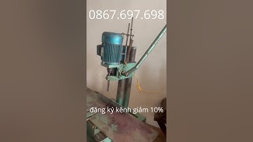 máy đục mộng vuông sườn gang đúc  #maychebiengo #maycuago