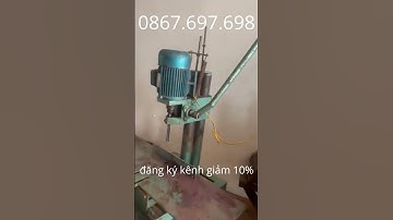 máy đục mộng vuông sườn gang đúc  #maychebiengo #maycuago