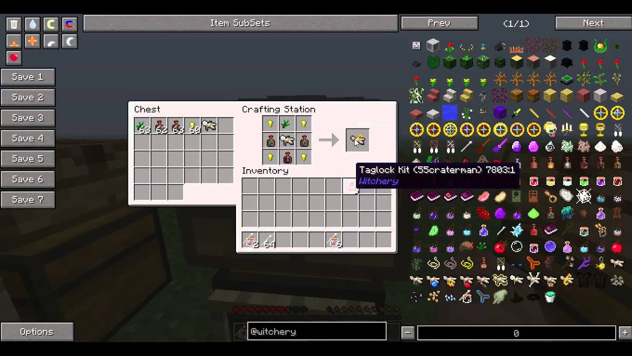 Minecraft witchery mod: Poppets - YouTube