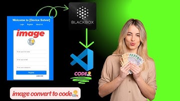 Converting Images to Code Using Blackbox AI | AI-Powered Coding Tutorial with out coding