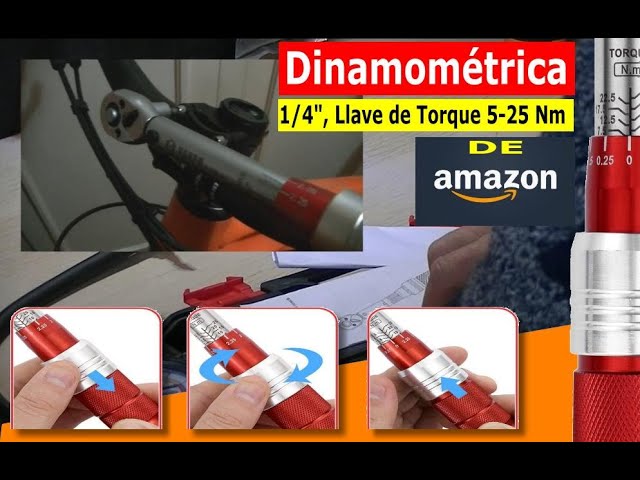 Llave dinamometrica 5-22 Nm. Expert