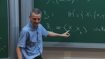 Christophe Sabot 3/3 Self-interacting processes and random Schrödinger operators