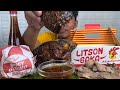 NEW CHICKEN ALA BONE, DOKITO BURGER, LITSON BAKA AT LITSON MANOK MUKBANG ASMR