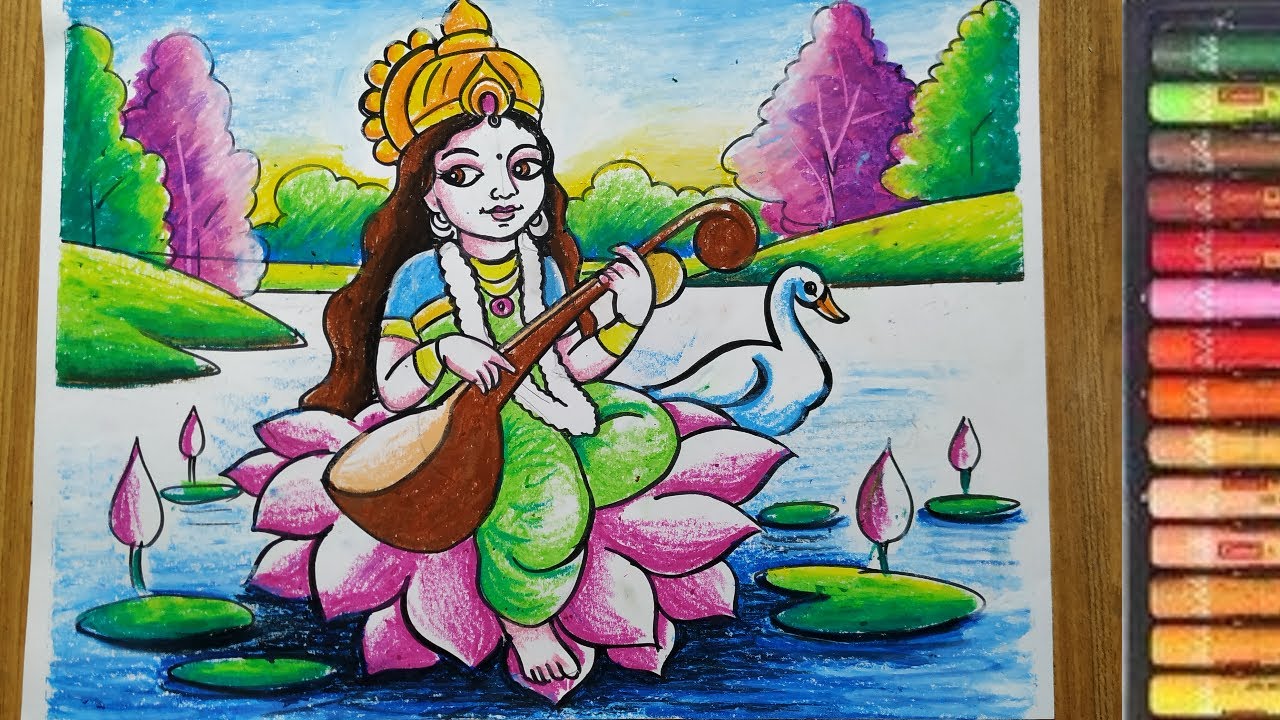 Is Goddess Saraswati connected to Love and Longing?